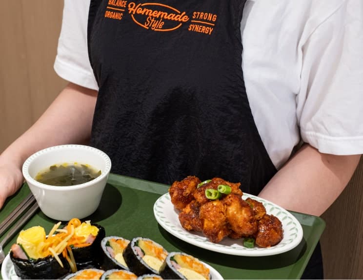 Boss Kimbap Interior - Kitchen Area